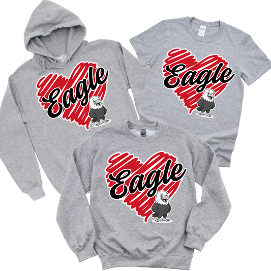 Eagle Heart | Eagle Elementary Spiritwear Fundraiser | LI Spirit & Sports Apparel