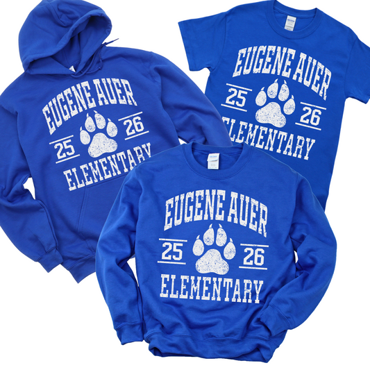 Eugene Auer Elementary 25-26 | Eugene Auer Spiritwear Fundraiser | LI Spirit & Sports Apparel