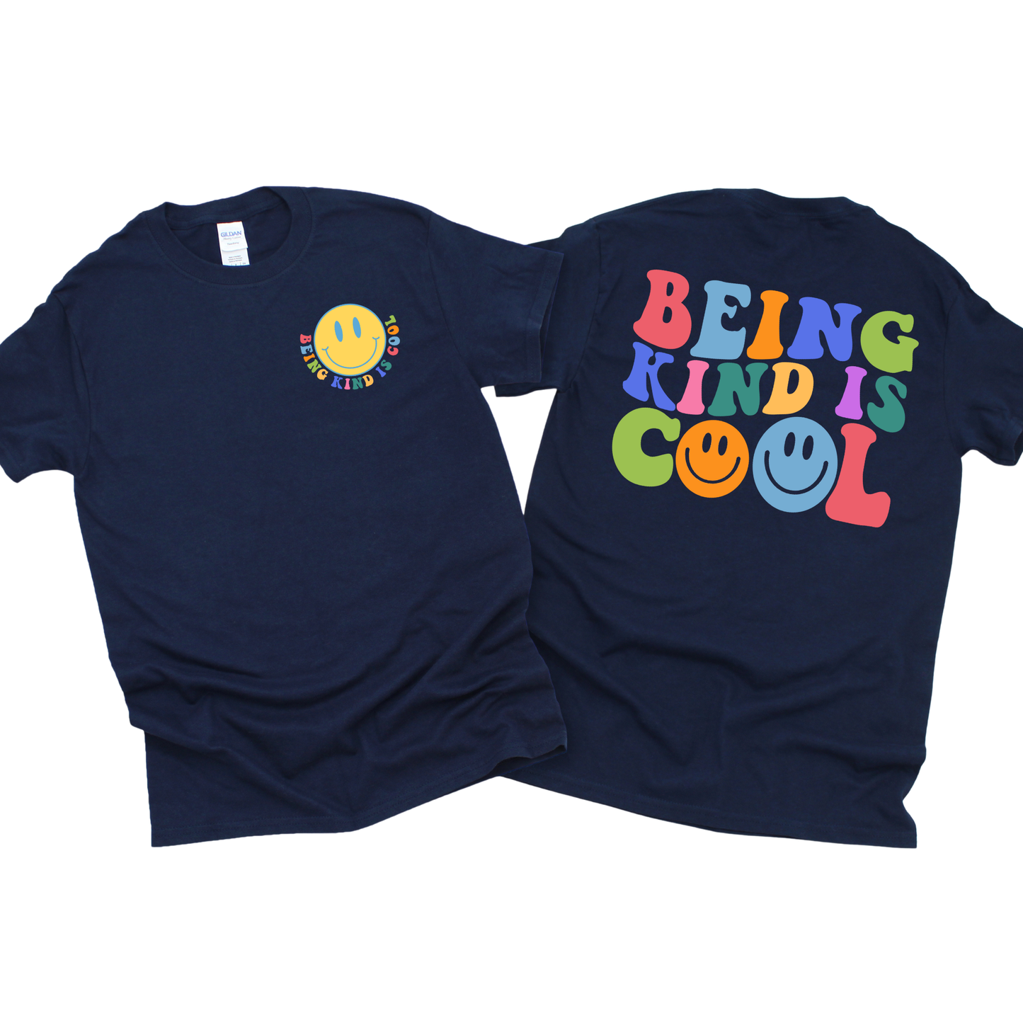 Being Kind is Cool - Navy | Kindness Club Fundraiser | LI Spirit & Sports Apparel