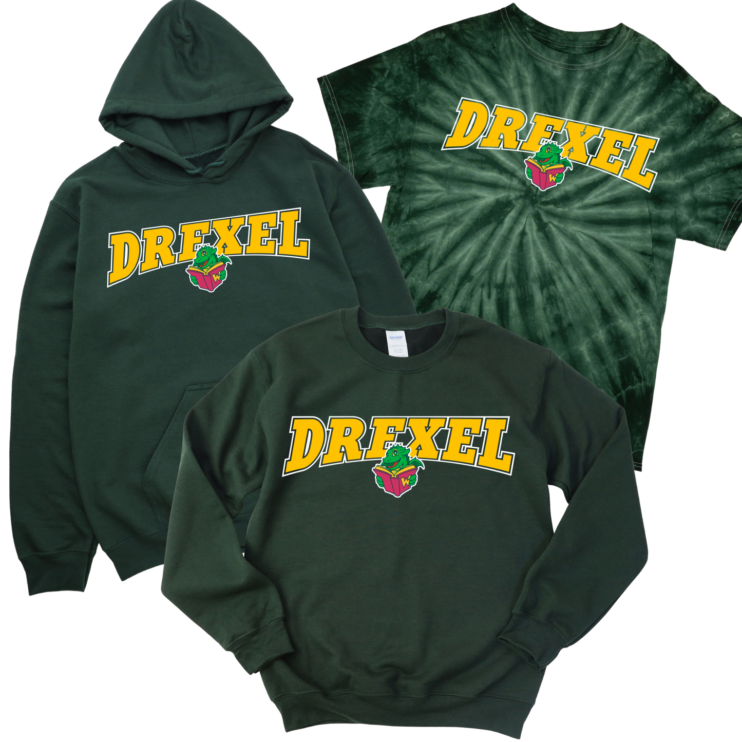 Drexel Arch - Forest Green | Drexel Avenue Apparel | LI Spirit & Sports Apparel