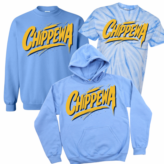 Chippewa Drip | Chippewa Spiritwear Fundraiser | LI Spirit & Sports Apparel