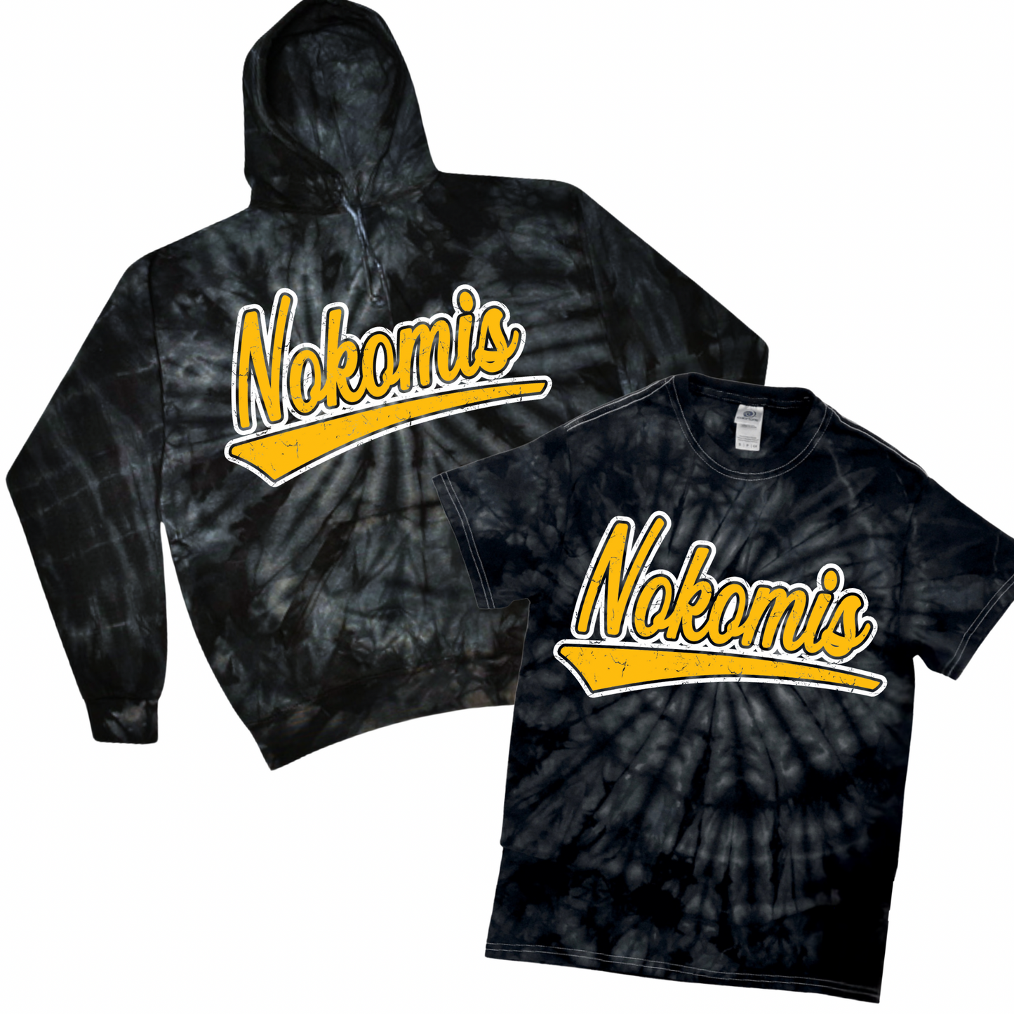Vintage Nokomis Tie Dye | Nokomis Spiritwear Fundraiser | LI Spirit & Sports Apparel