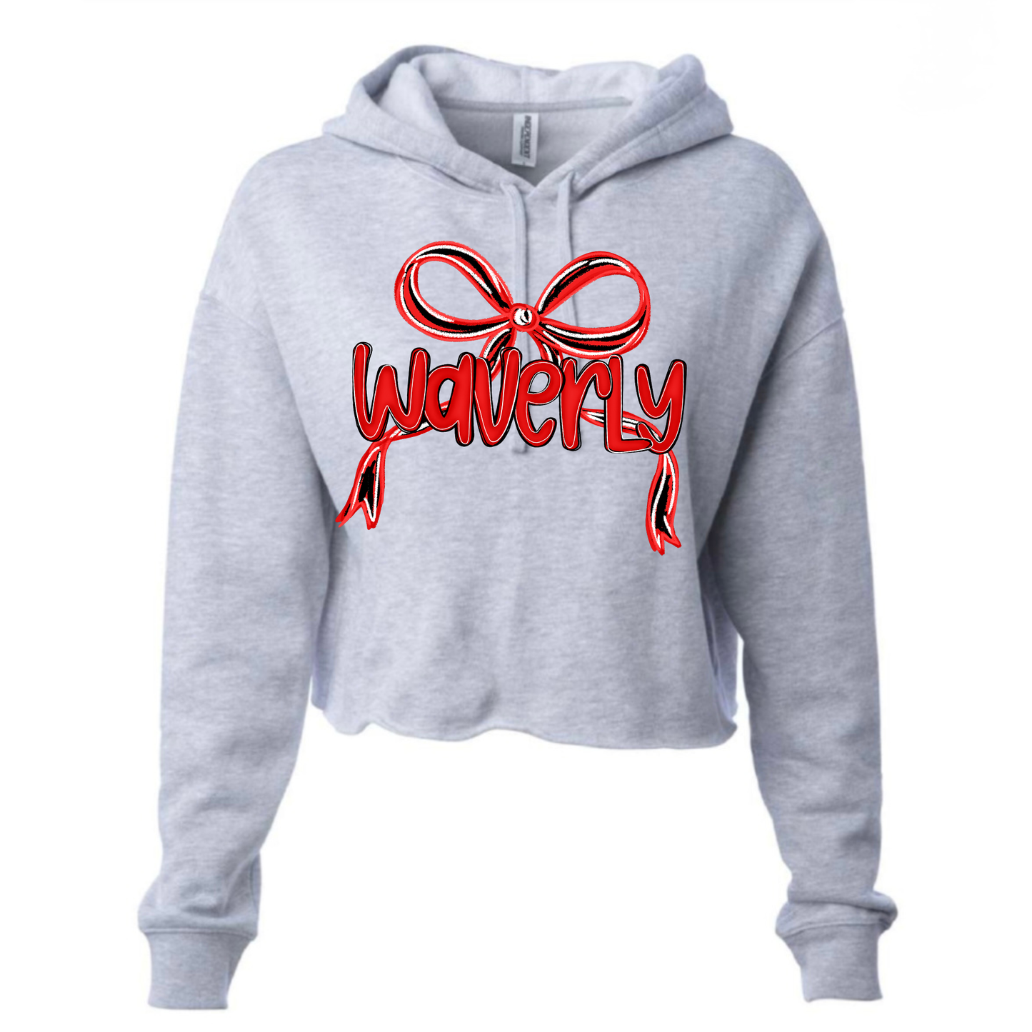 Waverly Bow - Athletic Gray | Waverly Elementary Spiritwear Fundraiser | LI Spirit & Sports Apparel