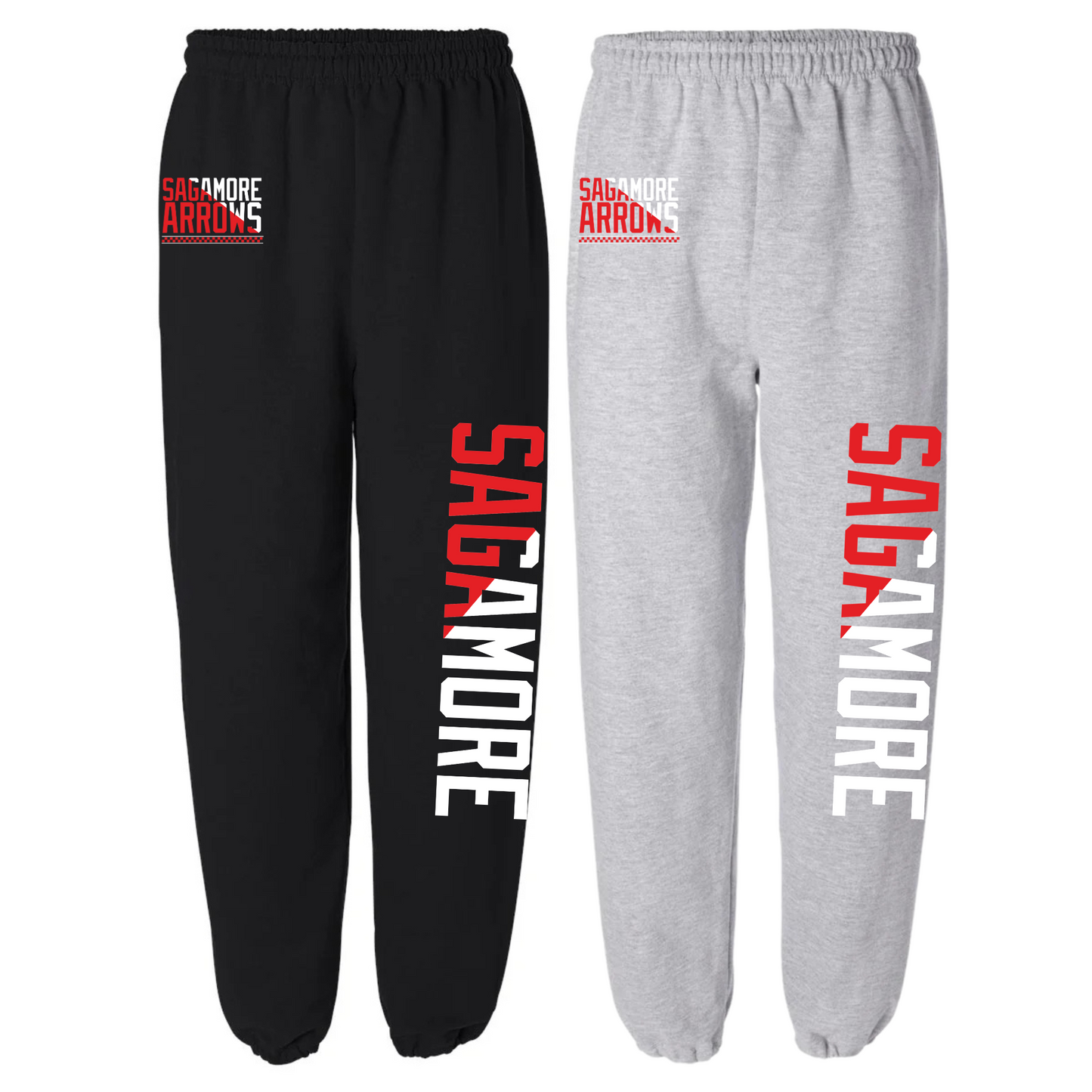 Sagamore Arrows Sweatpants | Sagamore Spiritwear Fundraiser | LI Spirit & Sports Apparel