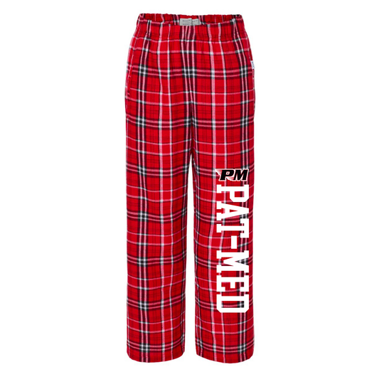 Pat-Med Flannel Pajama Pants | Canaan Spiritwear Fundraiser | LI Spirit & Sports Apparel