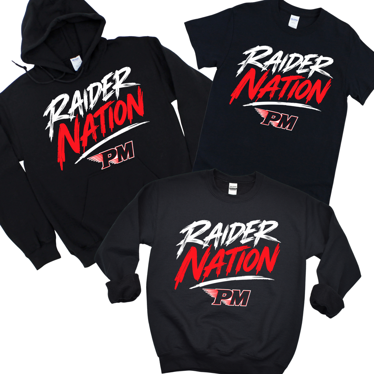 Pat-Med Raider Nation - Black | Canaan Spiritwear Fundraiser | LI Spirit & Sports Apparel