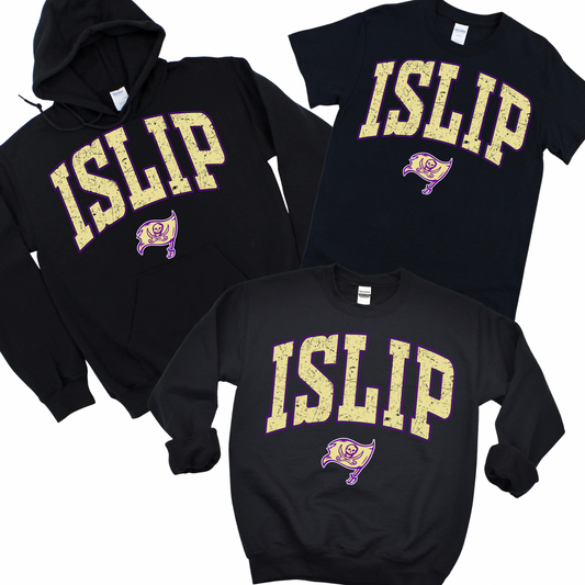 Varsity Islip Buccaneers - Black | Wing Elementary Spiritwear Fundraiser | LI Spirit & Sports Apparel