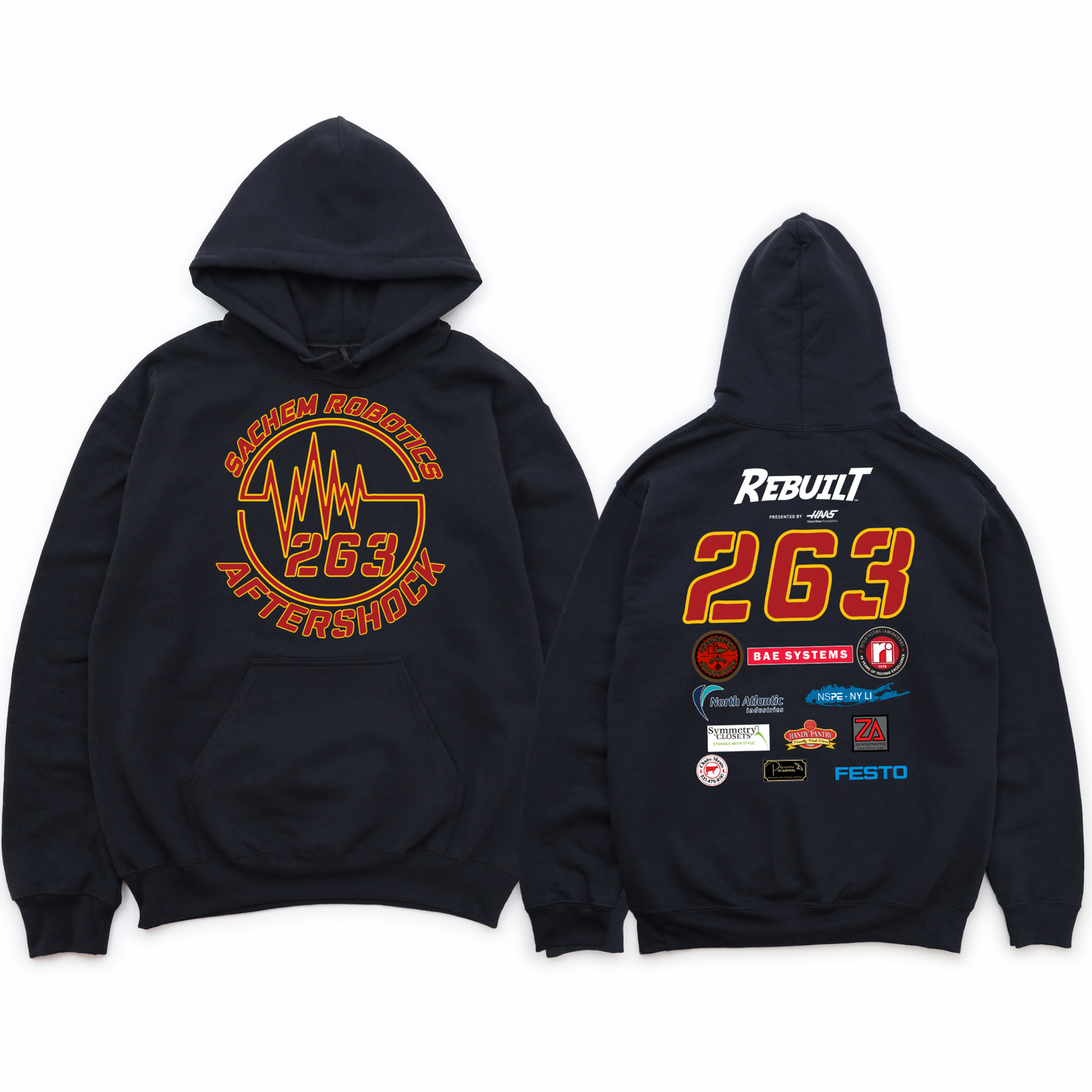 Sachem Robotics Aftershock - Black | Sachem Robotics Aftershock Apparel | LI Spirit & Sports Apparel