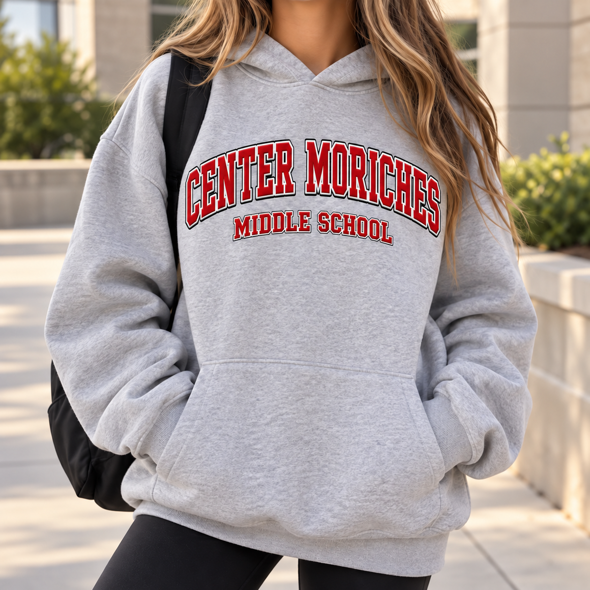 Classic Collegiate - Athletic Gray | Center Moriches MS Spiritwear Fundraiser | LI Spirit & Sports Apparel