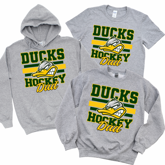 Ducks Hockey Dad - Athletic Gray | Ducks Hockey Spiritwear | LI Spirit & Sports Apparel