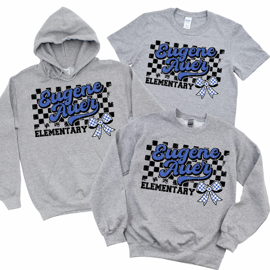 Eugene Auer Bow | Eugene Auer Spiritwear Fundraiser | LI Spirit & Sports Apparel