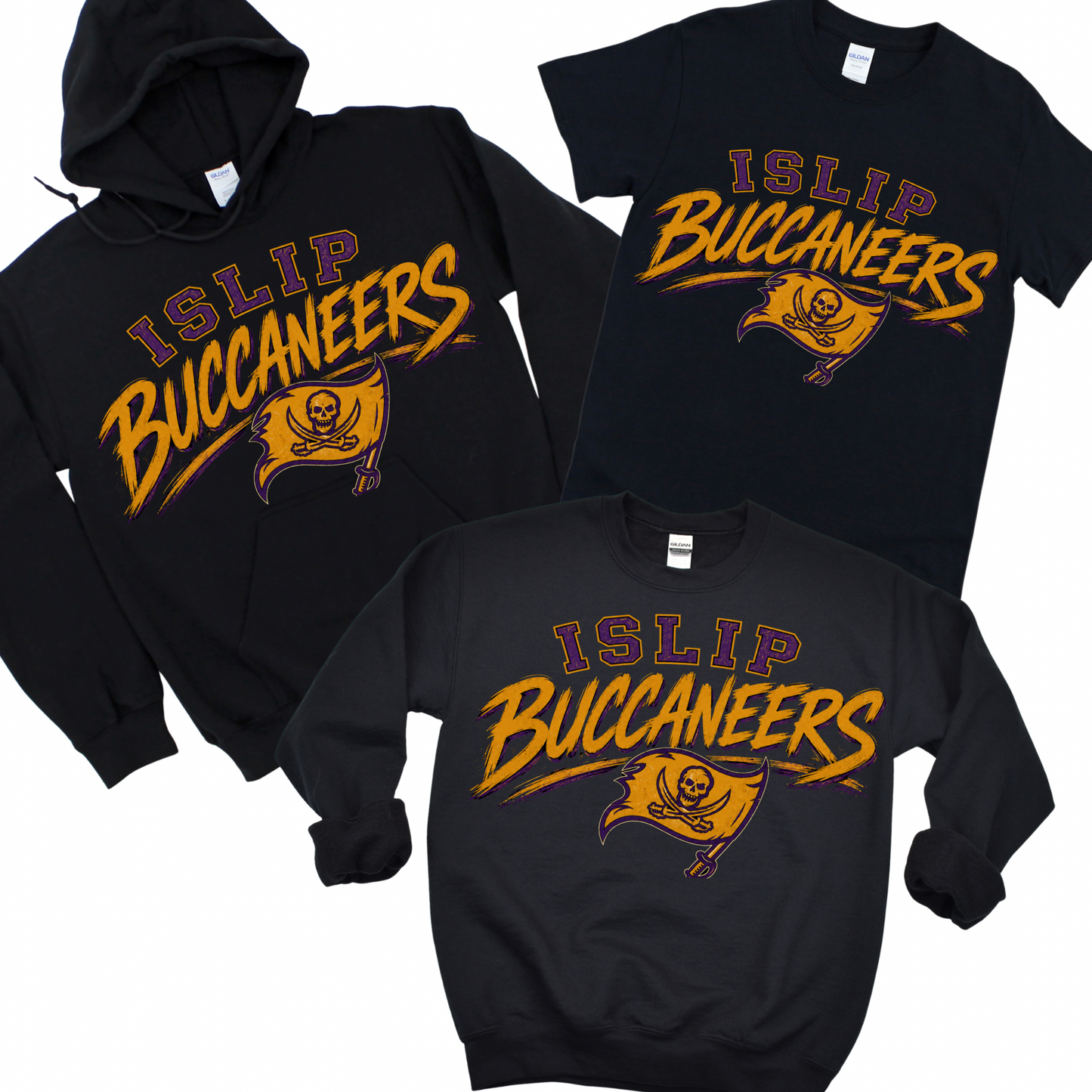 Buccaneer Pride - Black | Sherwood Elementary Spiritwear Fundraiser | LI Spirit & Sports Apparel