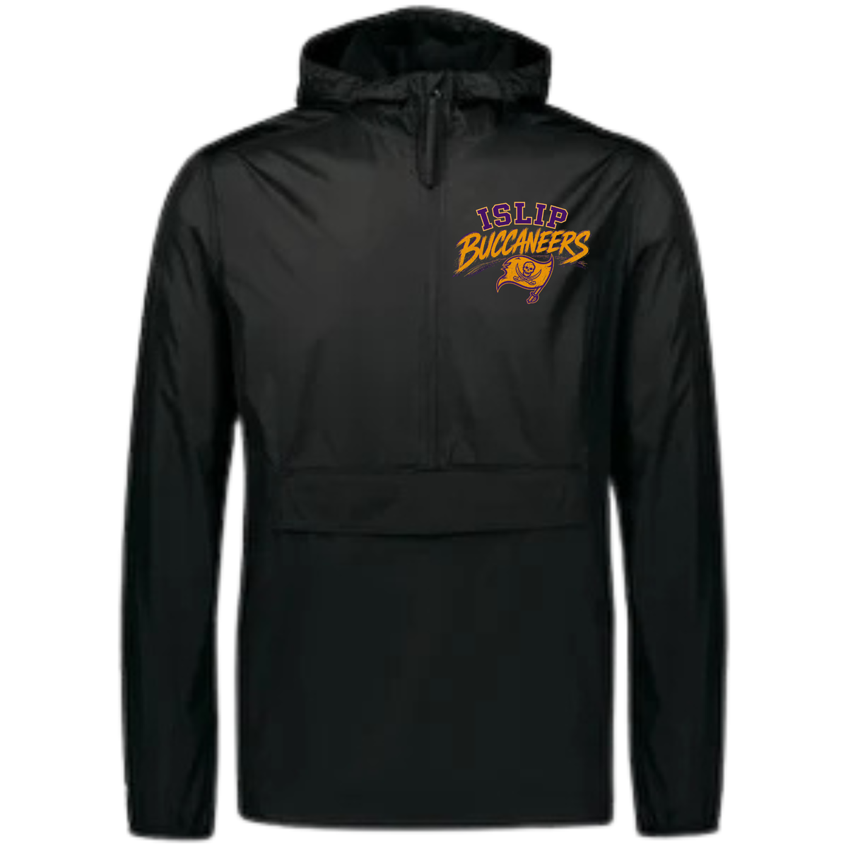 Islip Bucs Holloway 1/2 Zip Pack Pullover Jacket | Sherwood Elementary Spiritwear Fundraiser | LI Spirit & Sports Apparel