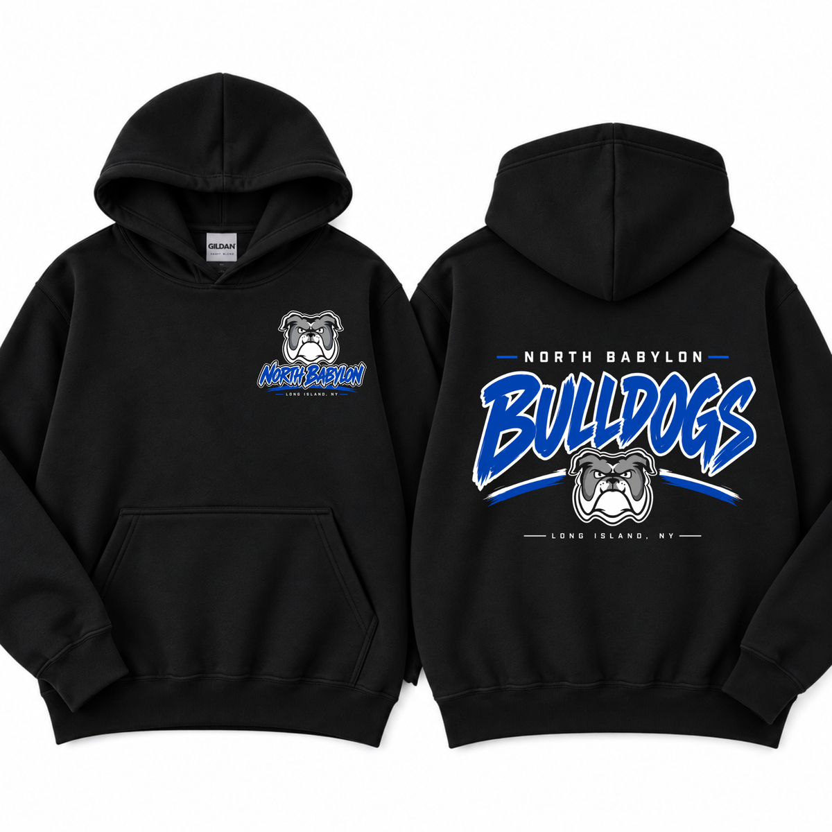 NB Bulldogs Edge - Black | Woods Road Elementary Spiritwear Fundraiser | LI Spirit & Sports Apparel