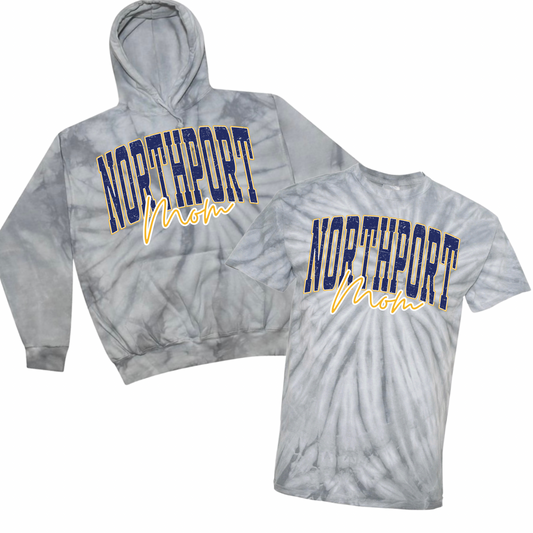 Varsity Northport Mom [Pick Your Own Tie Dye] | Pulaski Road Spiritwear Fundraiser | LI Spirit & Sports Apparel