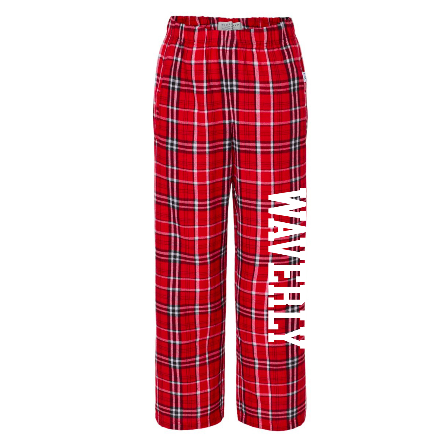 Waverly Flannel Pajama Pants | Waverly Spiritwear Fundraiser | LI Spirit & Sports Apparel