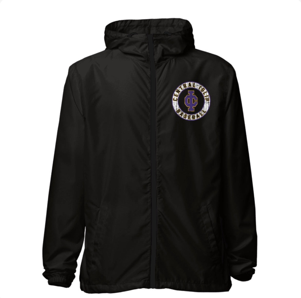 CI Baseball Diamond Crest Windbreaker Jacket | CI Baseball Spiritwear Fundraiser | LI Spirit & Sports Apparel