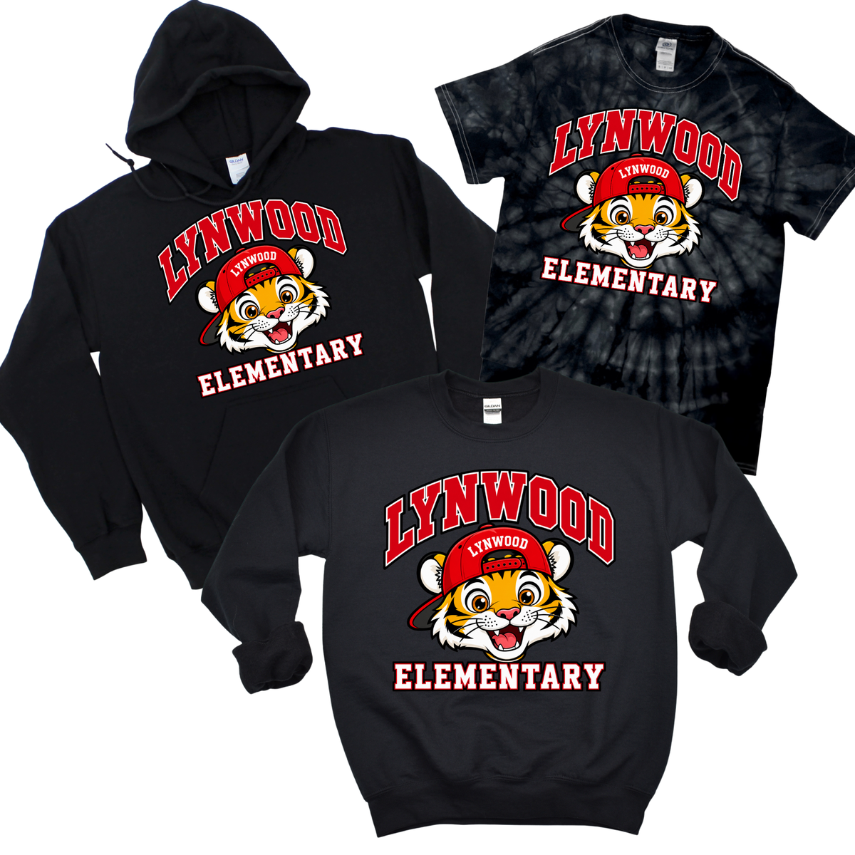 Lynwood Tiger Classic - Black | Lynwood Spiritwear Fundraiser | LI Spirit & Sports Apparel