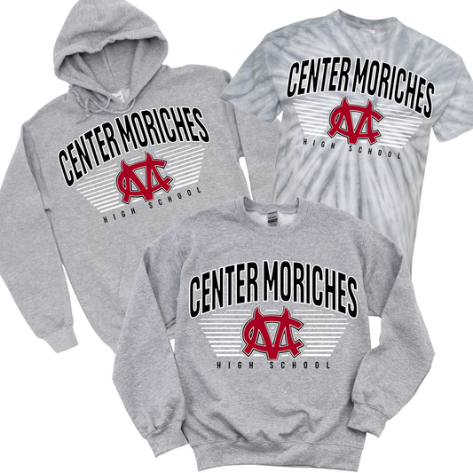 Center Moriches Horizon - Athletic Gray | Center Moriches HS Spiritwear Fundraiser | LI Spirit & Sports Apparel