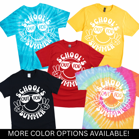 Last Day of School Smiley T-Shirt | LI Spirit & Sports Apparel