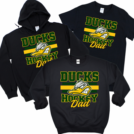 Ducks Hockey Dad - Black | Ducks Hockey Spiritwear | LI Spirit & Sports Apparel