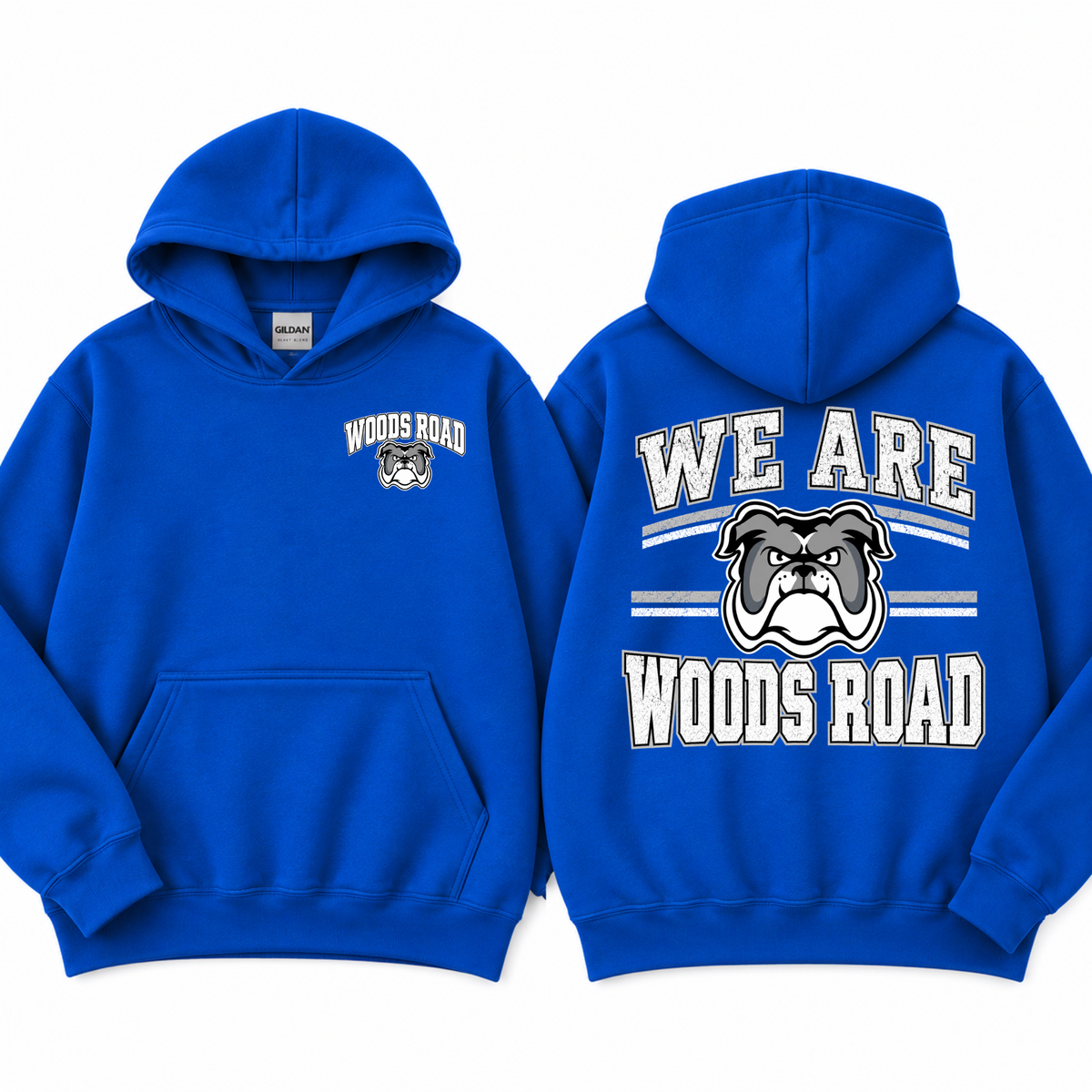 We Are Woods Road - Royal Blue | Woods Road Elementary Spiritwear Fundraiser | LI Spirit & Sports Apparel