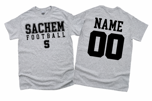 Sachem Football T-Shirt | Sachem Sports Apparel | LI Spirit & Sports Apparel