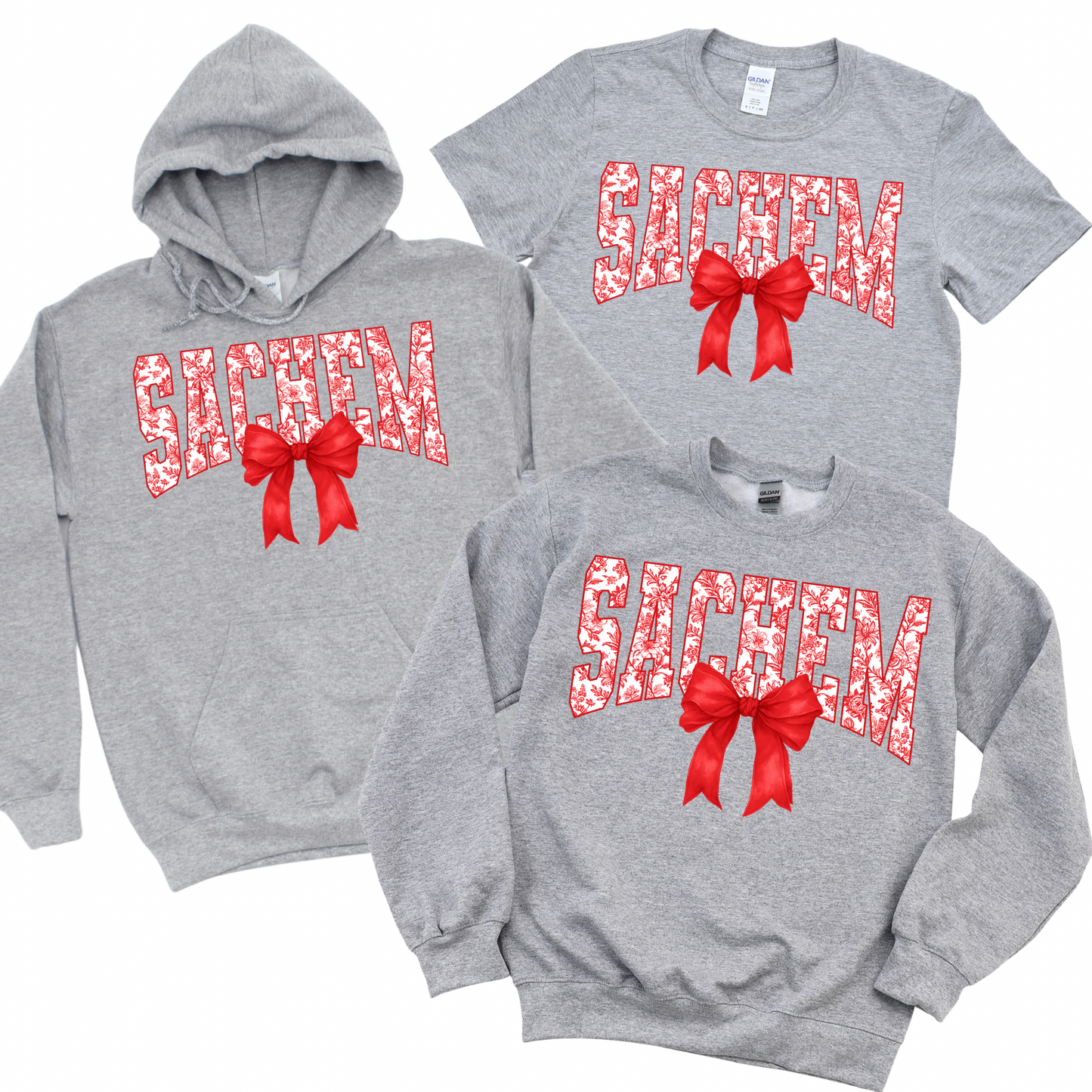 Varsity Sachem Coquette Bow | Chippewa Spiritwear Fundraiser | LI Spirit & Sports Apparel