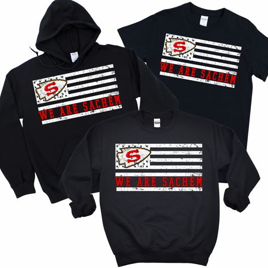 We Are Sachem Flag | Sachem Apparel | LI Spirit & Sports Apparel