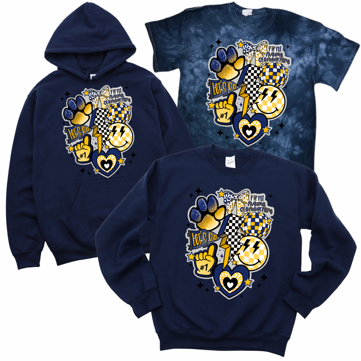 Preppy Pride: Fifth Avenue Edition - Navy | Fifth Avenue Elementary Spiritwear Fundraiser | LI Spirit & Sports Apparel