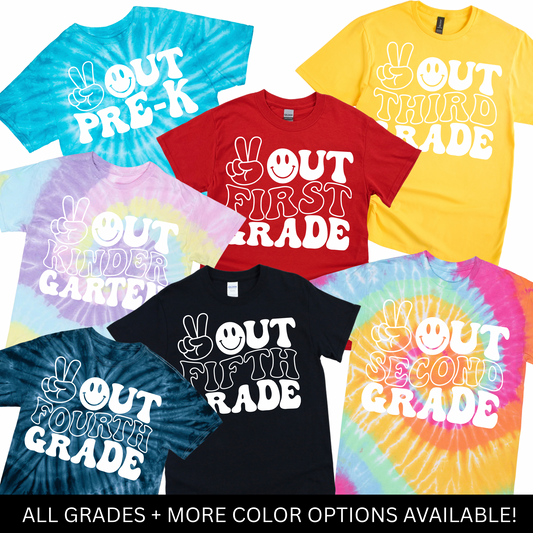 Peace Out T-Shirt (All Grades) | LI Spirit & Sports Apparel