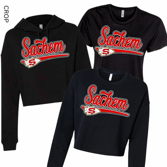 Retro Sachem Cropped | Sachem Apparel | LI Spirit & Sports Apparel