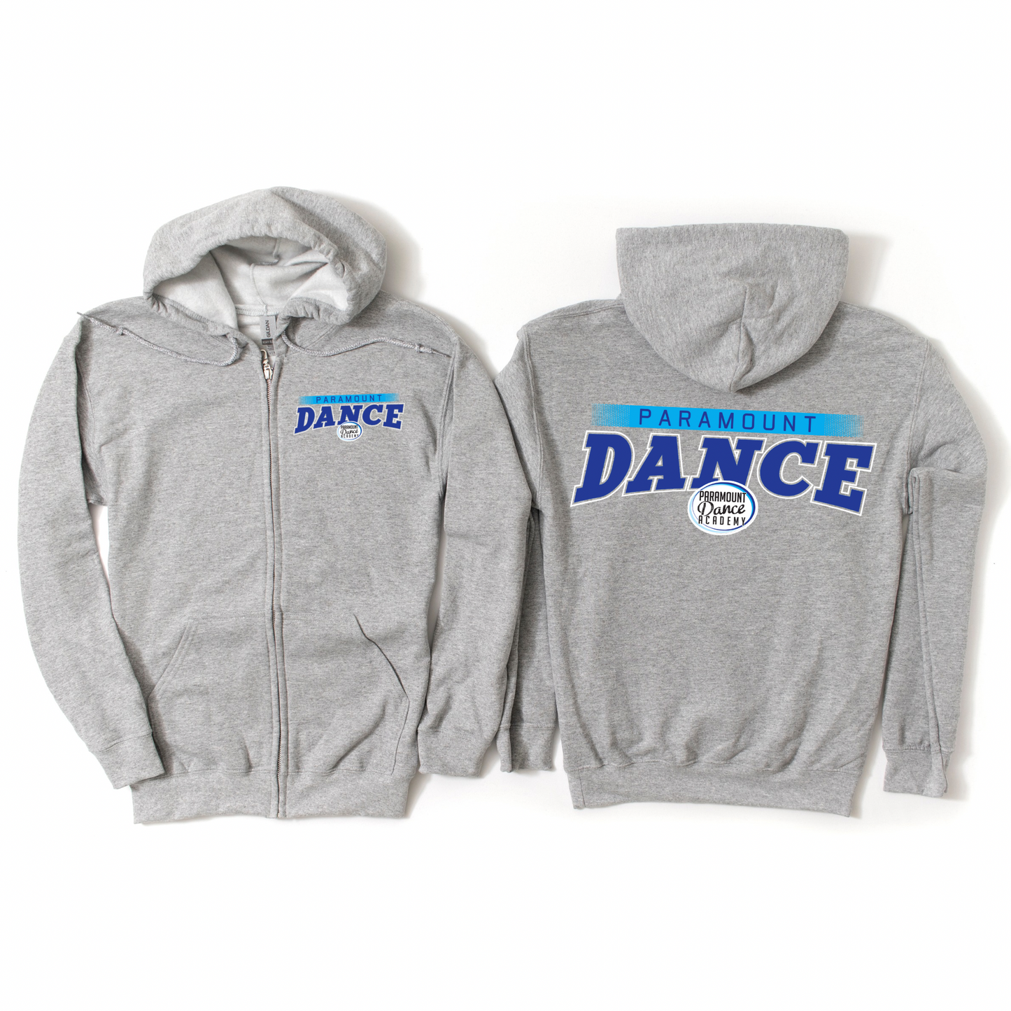 Paramount Dance Spirit Zip-Up Hoodie | Paramount Dance Academy | LI Spirit & Sports Apparel