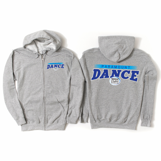 Paramount Dance Spirit Zip-Up Hoodie | Paramount Dance Academy | LI Spirit & Sports Apparel