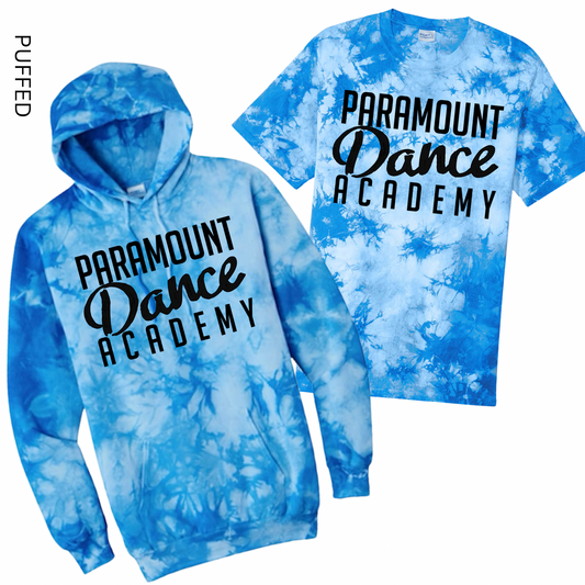 Puffed Paramount Dance Academy Tie Dye | Paramount Dance Academy | LI Spirit & Sports Apparel