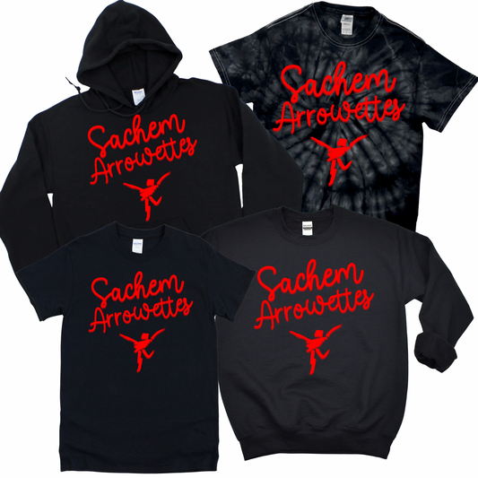 Puffed Sachem East Arrowettes | Sachem Apparel | LI Spirit & Sports Apparel