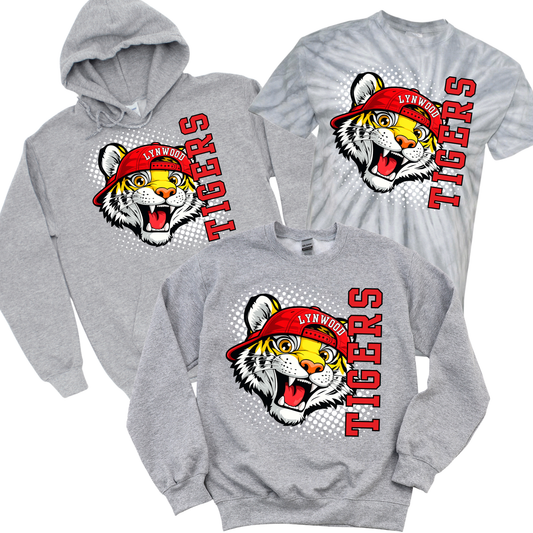 Lynwood Snapback- Athletic Gray | Lynwood Spiritwear Fundraiser | LI Spirit & Sports Apparel