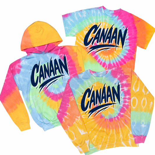 Canaan Drip Tie Dye | Canaan Spiritwear Fundraiser | LI Spirit & Sports Apparel