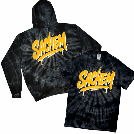 Sachem Drip Tie Dye | Nokomis Spiritwear Fundraiser | LI Spirit & Sports Apparel