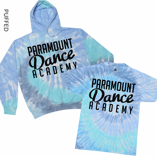 Puffed Paramount Dance Academy Tie Dye | Paramount Dance Academy | LI Spirit & Sports Apparel