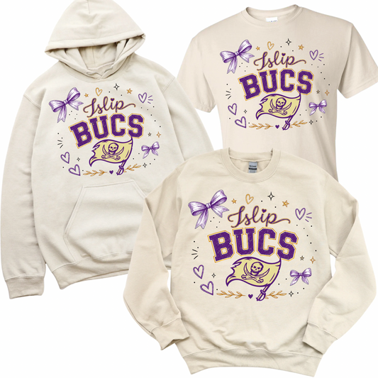 Bucs & Bows - Sand | Sherwood Elementary Spiritwear Fundraiser | LI Spirit & Sports Apparel
