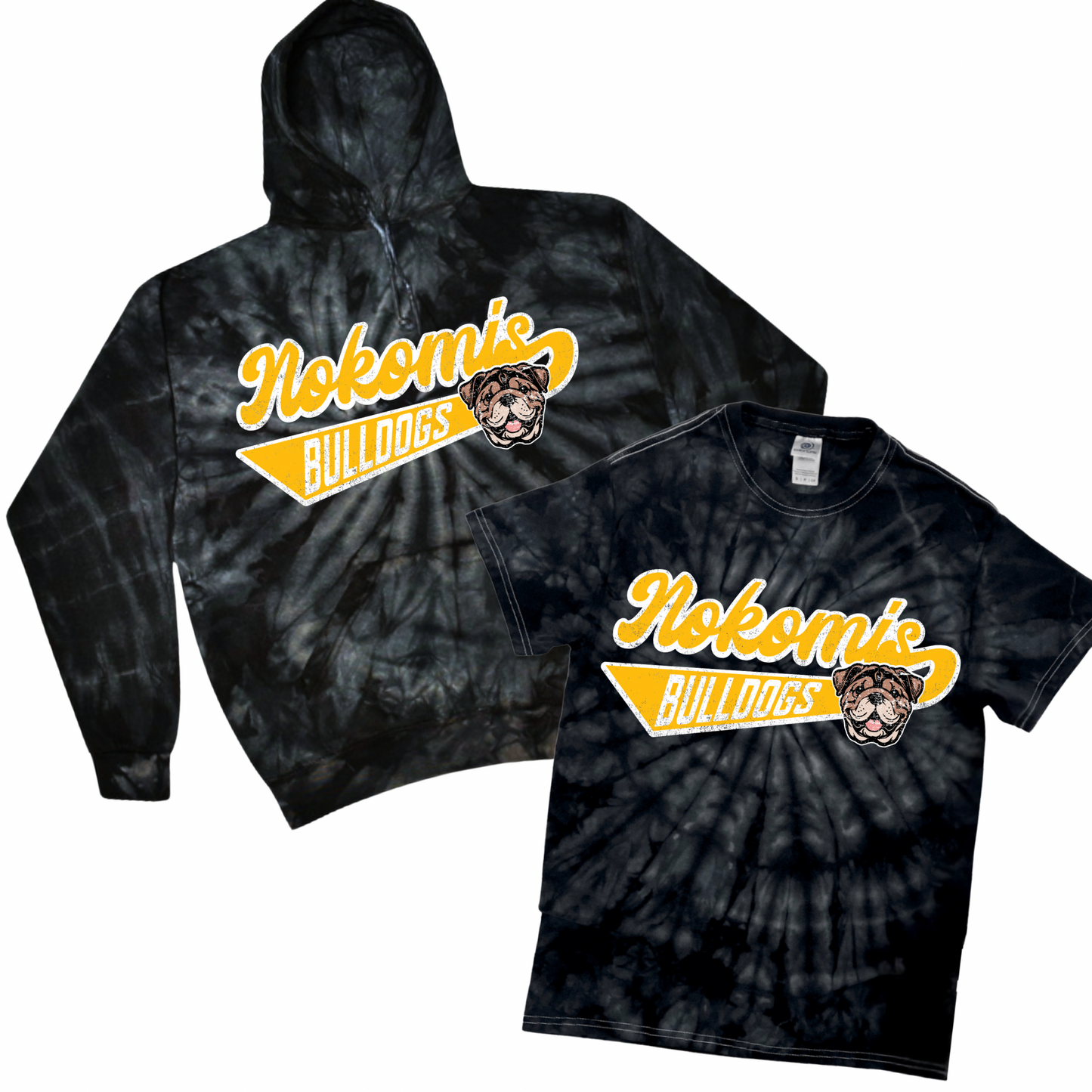 Retro Nokomis Tie Dye | Nokomis Spiritwear Fundraiser | LI Spirit & Sports Apparel