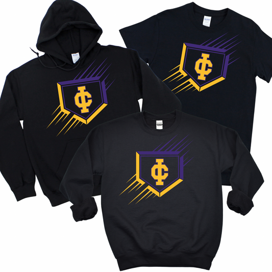 CI Baseball Home Plate - Black | CI Baseball Spiritwear Fundraiser | LI Spirit & Sports Apparel