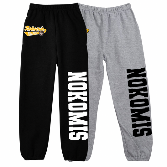 Retro Nokomis Sweatpants | Nomomis Spiritwear Fundraiser | LI Spirit & Sports Apparel
