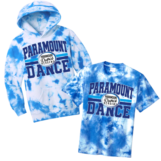 Vintage Paramount Tie Dye - Royal Blue | Paramount Dance Academy | LI Spirit & Sports Apparel