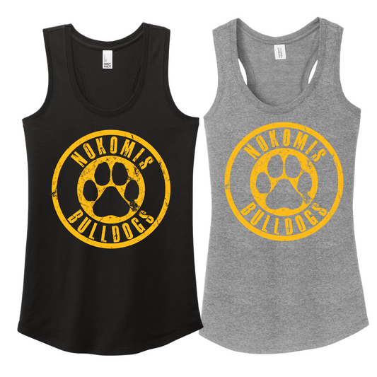 Nokomis Bulldogs Girls/Womens Tank Top | Nokomis Spiritwear Fundraiser | LI Spirit & Sports Apparel