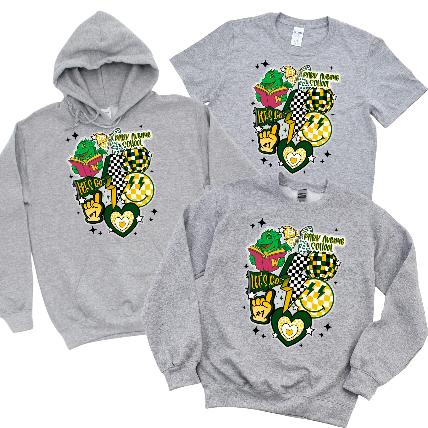 Preppy Pride: Park Avenue Edition - Atlantic Gray | Park Avenue Spiritwear Fundraiser | LI Spirit & Sports Apparel