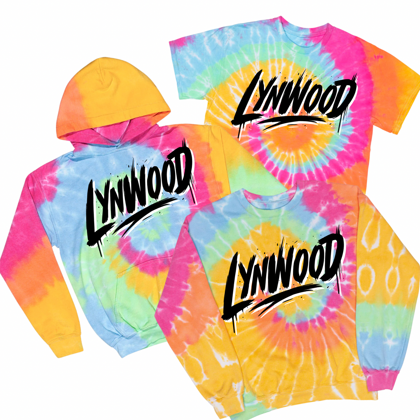 Drip Lynwood Tie Dye | Lynwood Spiritwear Fundraiser | LI Spirit & Sports Apparel