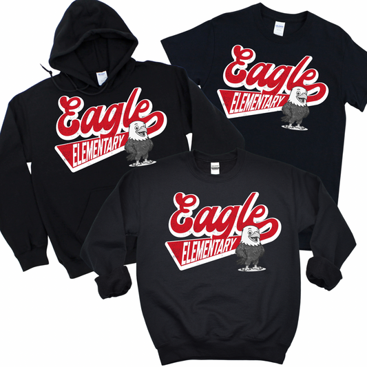 Retro Eagle Elementary | Eagle Elementary Spiritwear Fundraiser | LI Spirit & Sports Apparel