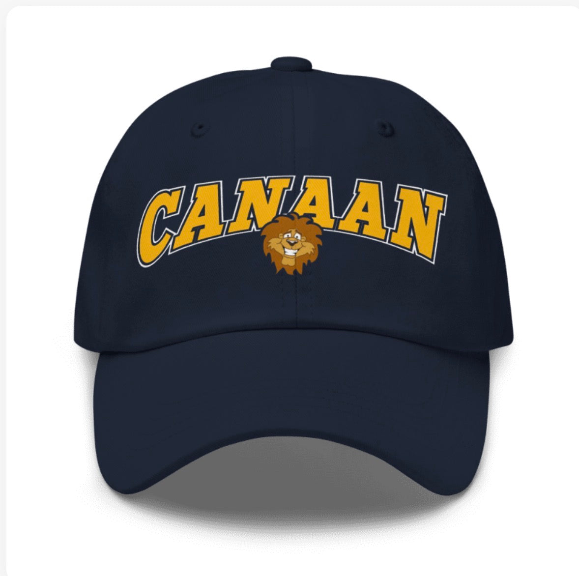 Canaan Classic Arch Dad Hat | Canaan Spiritwear Fundraiser | LI Spirit & Sports Apparel